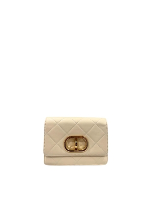 Twinset Beige PU Women Crossbody Bag
