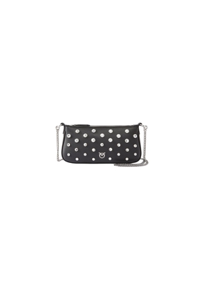 PINKO Black Leather Handbag