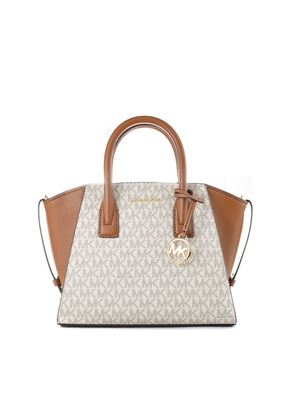 Michael Kors Beige Canvas Handbag