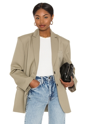 ANINE BING Quinn Blazer in Tan. Size M. Also in L.