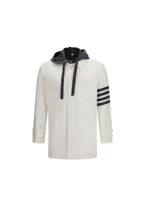 Thom Browne White Polyamide Sweatshirt - 1