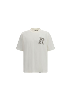 Represent White Cotton T-Shirt - S