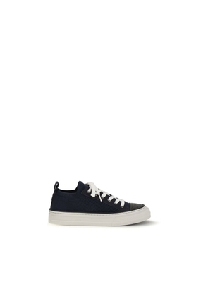 Brunello Cucinelli Black Cotton Low Top Sneakers - EU36/US6