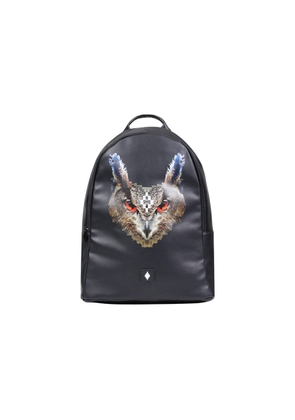 County of Milan Black Polyethylene Backpack