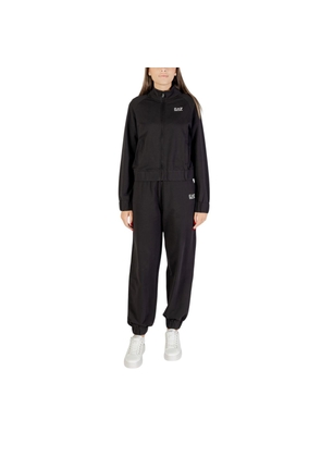 EA7 Emporio Armani Black Cotton Tracksuit - XL