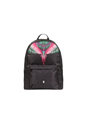 County of Milan Black Nylon Backpack