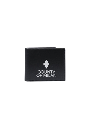 County of Milan Black Polyethylene Wallet