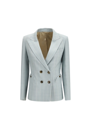 Blazé Milano Blue Viscose Blazer - 0/XS