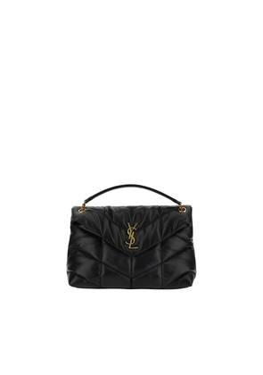 Saint Laurent Black Lamb Leather Shoulder Bag