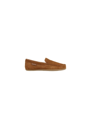 Ralph Lauren Brown Suede Leather Slippers - EU42/US9