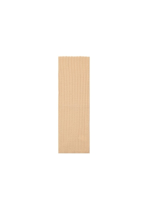 Only Beige Polyester Scarf - One Size