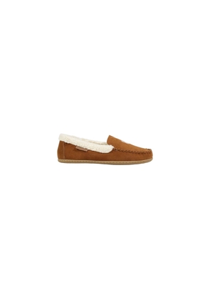 Ralph Lauren Brown Suede Leather Slippers - EU35/US5