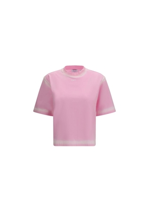 Off-White Multicolor Cotton T-Shirt - M