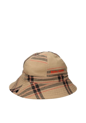 Adidas Beige Fabric Bucket Hat - UNI