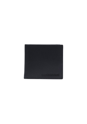 Armani Exchange Black Polyester Wallet