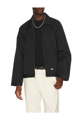 Dickies Unlined Eisenhower Jacket in Black. Size M. Also in S.