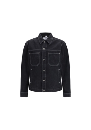 Off-White Black Cotton Denim Jacket - L