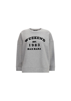 Max Mara Gray Cotton Sweatshirt - M