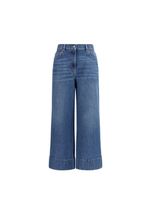 Valentino Blue Cotton Jeans Denim - 28