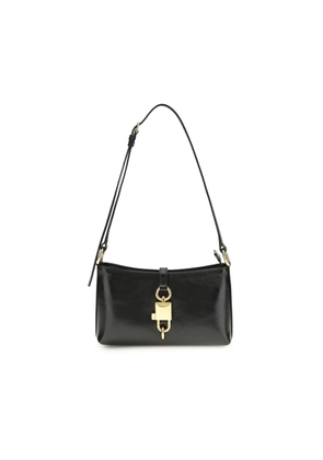 Dolce & Gabbana Black Calf Leather Bos Taurus Shoulder Bag