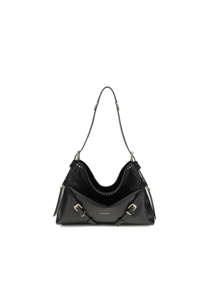 Givenchy Black Calf Leather Bos Taurus Shoulder Bag