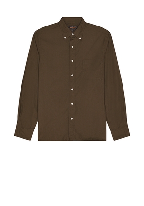 Beams Plus B.D Color Broad in Olive. Size S. Also in M.