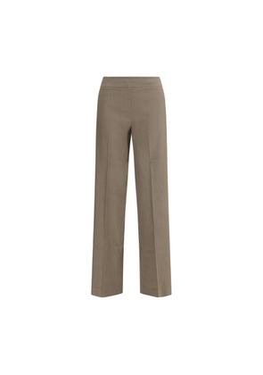Avenue Montaigne Beige Linen Casual Pants - 0/XS
