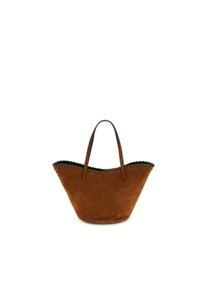 Staud Brown Calf Leather Bos Taurus Shoulder Bag