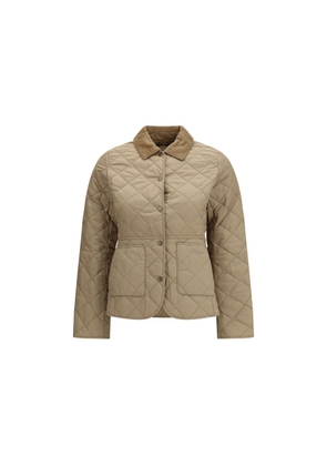 Barbour Beige Polyester Coat - 10