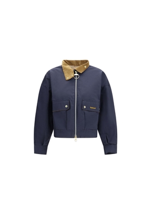 Barbour Blue Cotton Shell Jacket - 10