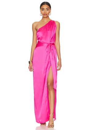 Amanda Uprichard x REVOLVE Delmar Gown In Cerise in Pink. Size XS. Also in S.