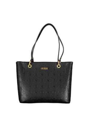 Guess Jeans Black Polyurethane Women Handbag