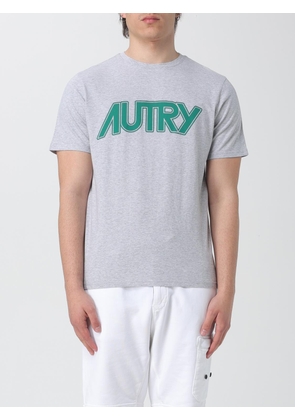 Autry Gray Cotton T-Shirt - L