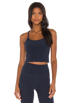 Beyond Yoga Spacedye Slim Racerback Tank in Navy. Size M. Also in L, S, XL, XS.