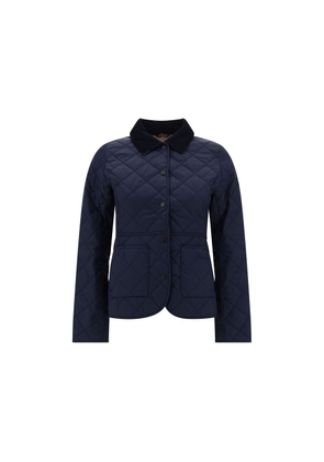 Barbour Blue Polyester Coat - 12