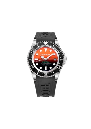 Bobroff Black Rubber Sport Watch