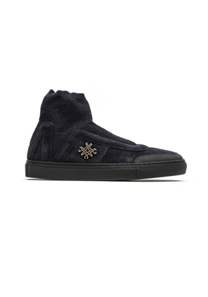 Mr&Mrs Italy Blue Leather Womens Ankle Boot - EU36/US6