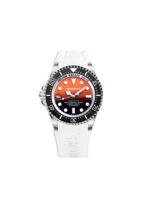 Bobroff White Rubber Sport Watch