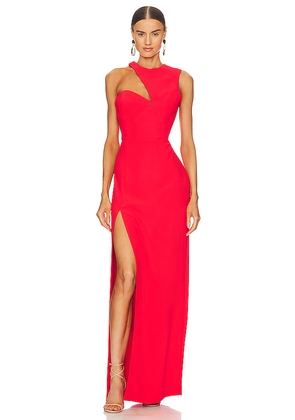 Amanda Uprichard x REVOLVE Gilda Gown in Red. Size M. Also in S, XS.
