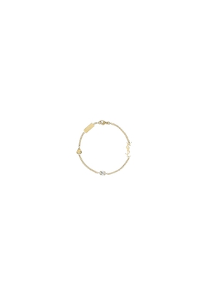 Saint Laurent Bicolor Brass Bracelet - M