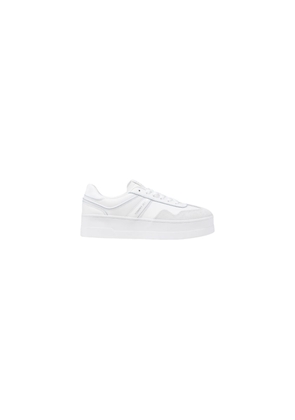Tommy Hilfiger Jeans White Artificial Leather Platform Sneakers - EU39/US9