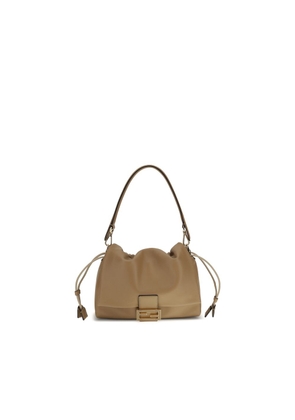 Fendi Beige Calf Leather Bos Taurus Shoulder Bag