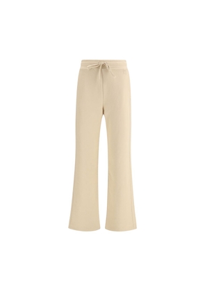 Max Mara Beige Cotton Joggers (Workout Pants) - L