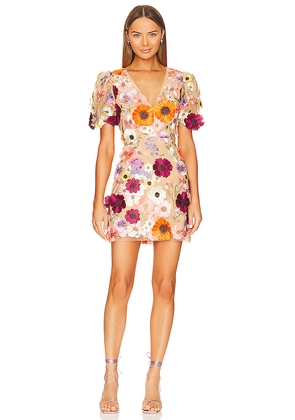 ELLIATT Rosalind Dress in Multi. Size L. Also in M, S, XS.