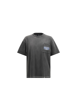 Represent Black Cotton T-Shirt - L