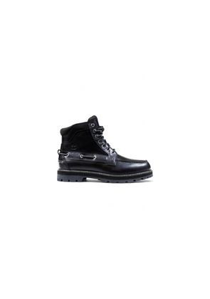 Timberland Black Leather Lace-Up Boots - EU40/US7