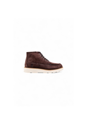 Timberland Brown Leather Lace-Up Boots - EU43.5/US10.5