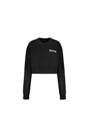 Balmain Black Cotton Sweatshirt - L