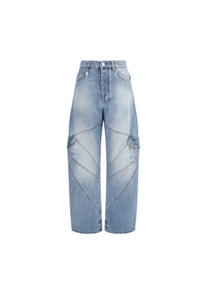 Amiri Blue Cotton Jeans Denim - W25