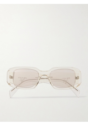 Prada Eyewear - Square-frame Acetate Sunglasses - Neutrals - One size